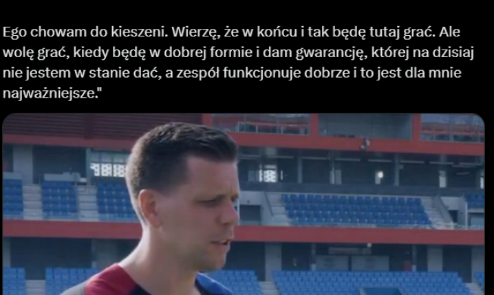 Szczęsny ODPOWIADA czy WYSTAWIŁBY SIEBIE w El Clasico!